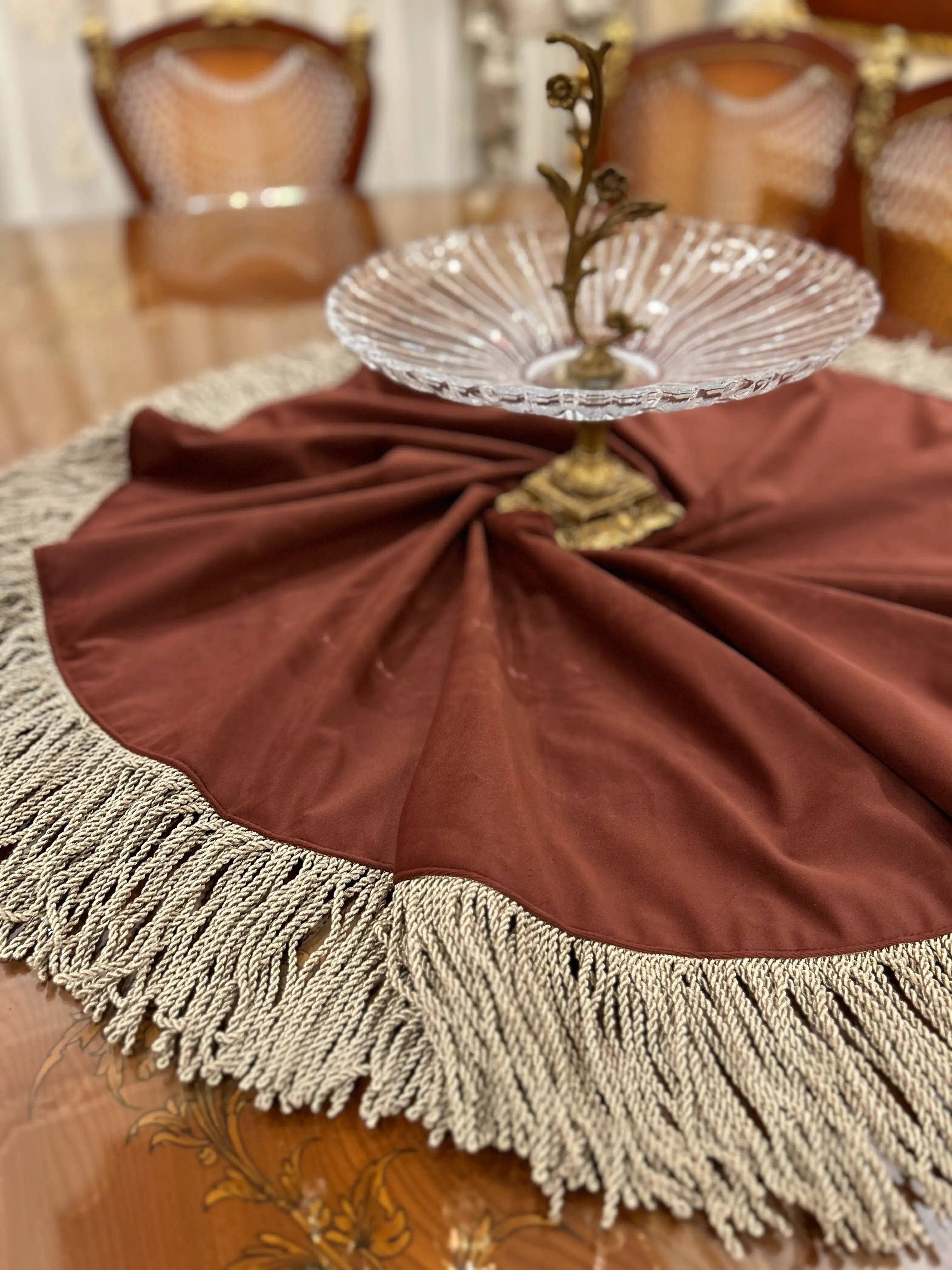 Royal velvet tablecloth