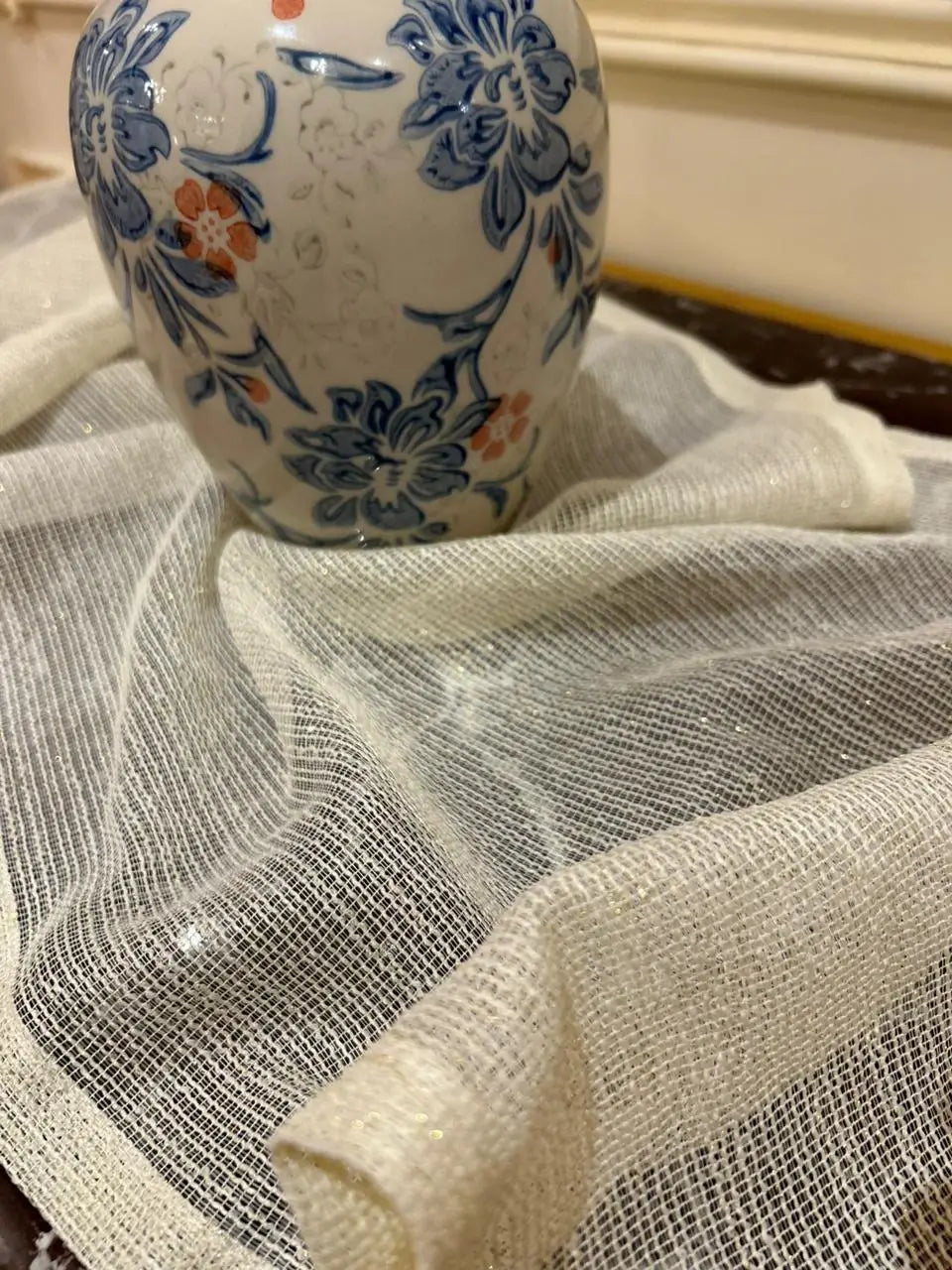 Gold Linen Table Runner