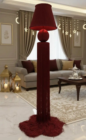Royal Burgundy Lampshades