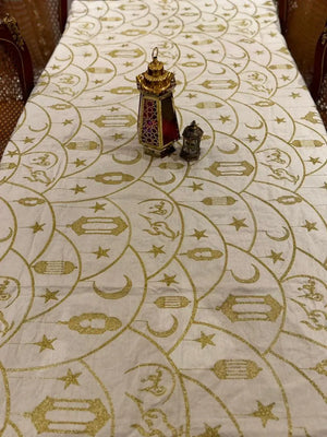 Gold Ramdan TableCloth