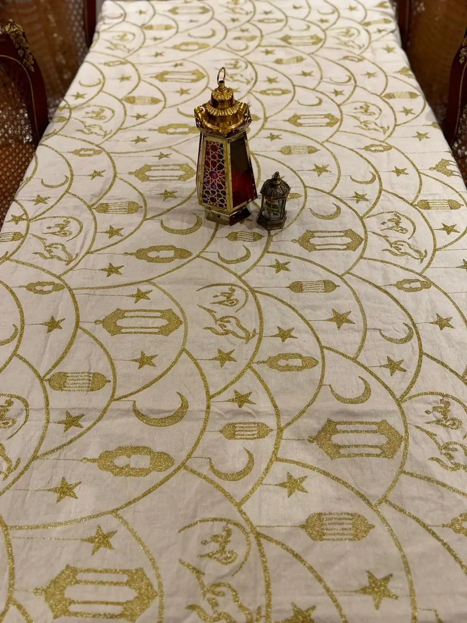 Gold Ramdan TableCloth